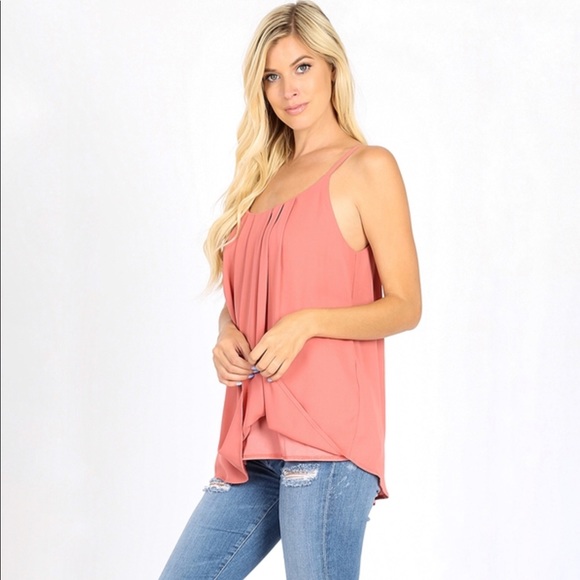 Black Pleated Tank - Picture 7 of 9